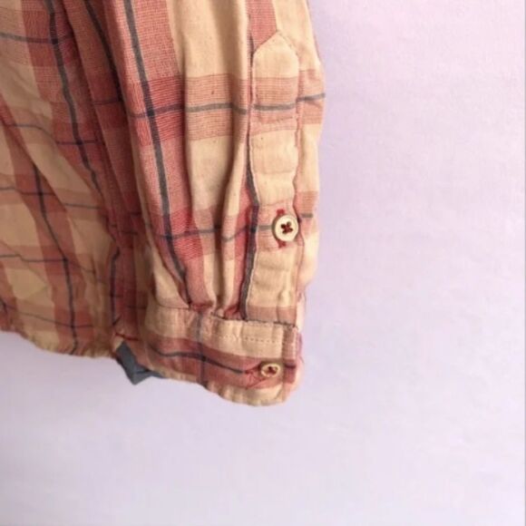 Men's True Grit Plaid Long Sleeve Button Down Shirt - Picture 6 of 8